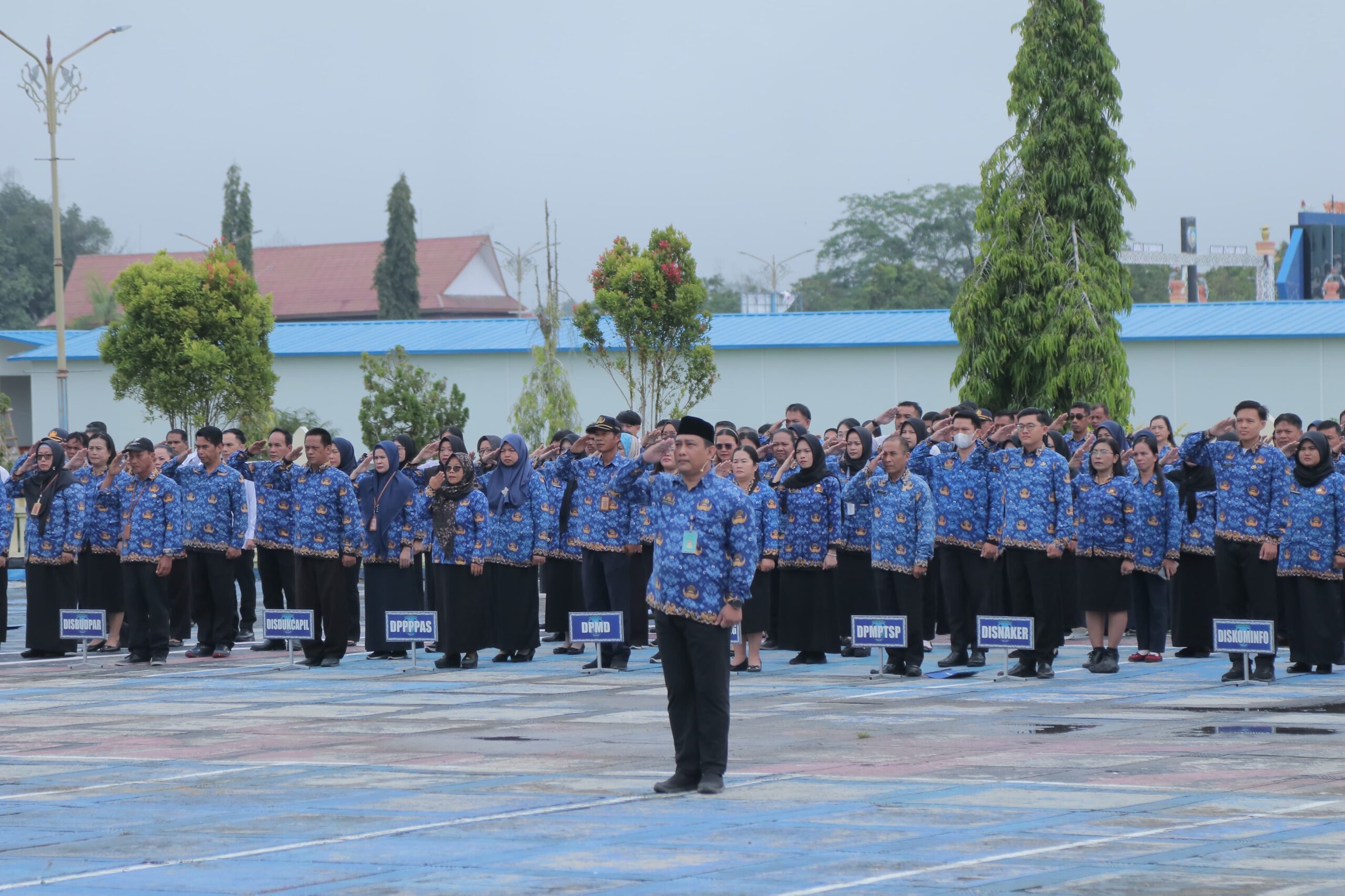 Apel Gabungan Korpri.