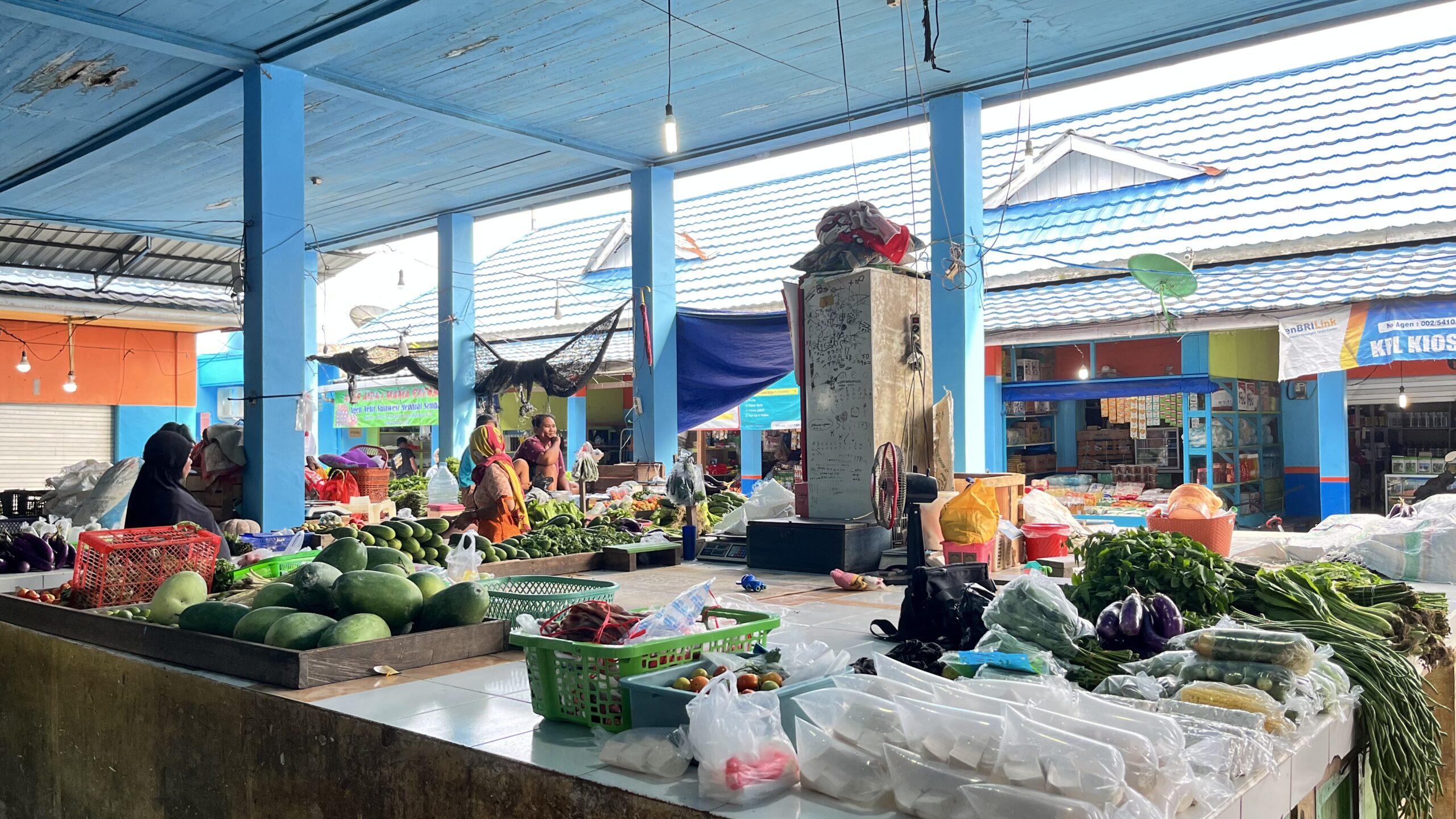 Pasar Induk Malinau.