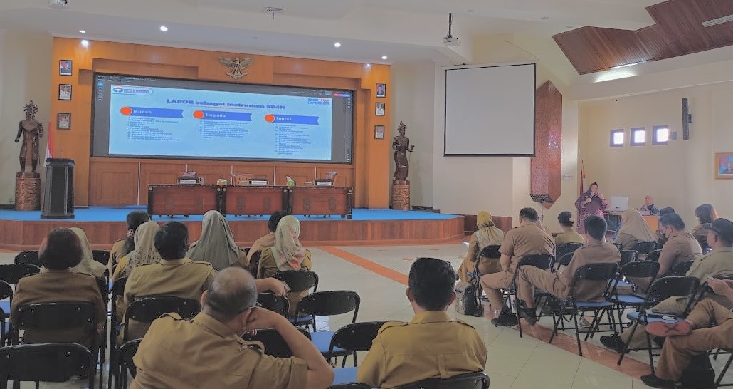 Sosialisasi SP4N LAPOR.