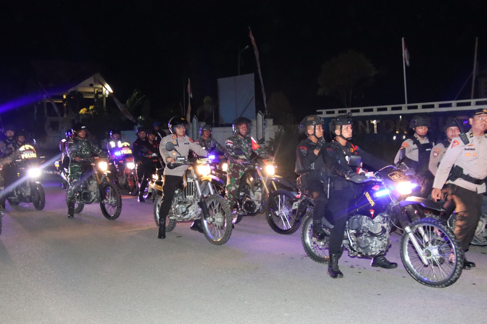 Patroli pengamanan Patroli pengamanan