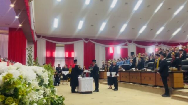 Pelantikan Ketua DPRD Malinau