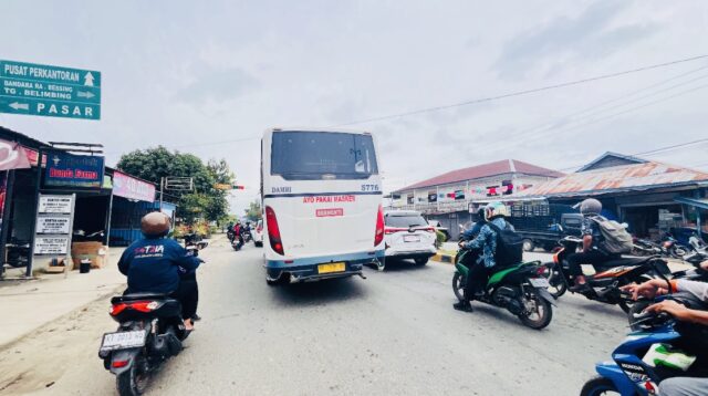 Arus lalu lintas Kabupaten Malinau.