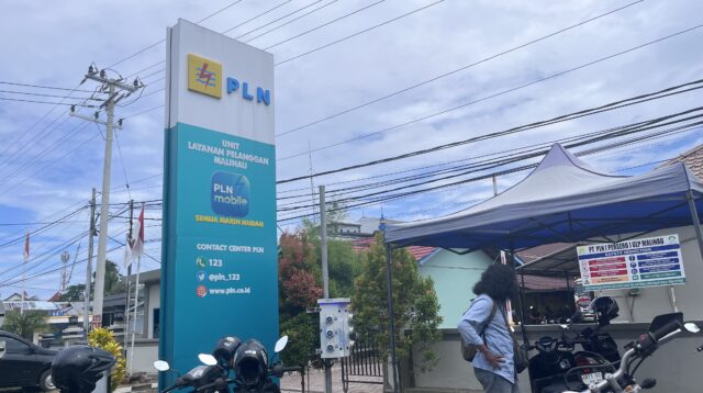 Kantor PLN ULP Malinau.