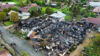 Kondisi rumah para korban pasca insiden kebakaran di RT 07, Desa Pulau Sapi, Kecamatan Mentarang, Senin (20/7/2026) malam. Kondisi rumah para korban pasca insiden kebakaran di RT 07, Desa Pulau Sapi, Kecamatan Mentarang, Senin (20/7/2026) malam.