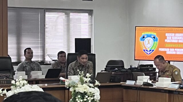 Ketua tim ahli penyusunan naskah akademik Raperda Ekraf Kabupaten Malinau, Prof. Dr. Hassanaik Haykal dari Universitas Kristen Maranatha Bandung.