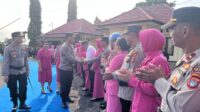 Kapolda Kaltara, Irjen Pol Agus Wijayanto tiba di Mako Polres Malinau.