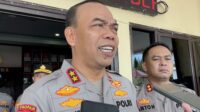 Kapolda Kaltara, Irjen Pol Agus Wijayanto menjawab pertanyaan wartawan saat kunjungan kerjanya di Malinau.