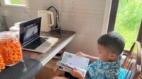 Proses BDR siswa sekolah dasar di Malinau, Rabu (14/10/2026). Proses BDR siswa sekolah dasar di Malinau, Rabu (14/10/2026).